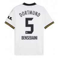 Dres Borussia Dortmund Ramy Bensebaini #5 Tretina 2024-25 Krátky Rukáv